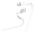 lamtech charging datacable lightning 1m white lam439881 extra photo 1