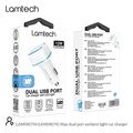 lamtech 2xusb 24a car charger for mobile phones white lam081734 extra photo 5 lamtech 2xusb 24a car charger for mobile phones white lam081734 extra photo 5