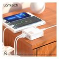 lamtech gan fast charger 1xtype c 4xqc30 65w eu cable 15m lam113409 extra photo 6