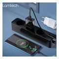 lamtech quick charger usb30 18w with type c cable 1m black lam021981 extra photo 2