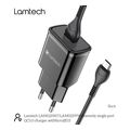 lamtech quick charger usb30 18w with micro usb cable 1m black lam021967 extra photo 4 lamtech quick charger usb30 18w with micro usb cable 1m black lam021967 extra photo 4