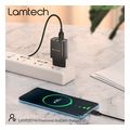 lamtech travel wall charger 21a with 2xusb black lam020748 extra photo 5 lamtech travel wall charger 21a with 2xusb black lam020748 extra photo 5