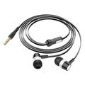 lamtech handsfree with mic 35mm jack black lam021356 extra photo 4