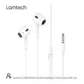 lamtech handsfree stereo 35mm jack with mic white lam020663 extra photo 1