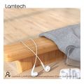 lamtech handsfree stereo 35mm jack with mic white lam020663 extra photo 7