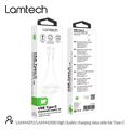 lamtech datacable type c 1m white lam442928 extra photo 6