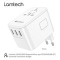 lamtech universal travel adapter with 3xusb 2xtype c outputs 35w lam113850 extra photo 6 lamtech universal travel adapter with 3xusb 2xtype c outputs 35w lam113850 extra photo 6