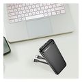 lamtech ultra thin powerbank with type c lightning cables 10000mah 225w black lam114536 extra photo 5