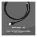 belkin boostcharge flex usb c cable with lightning connector 1m black extra photo 2