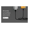 belkin boostcharge flex usb c cable with lightning connector 1m black extra photo 4