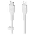 belkin boostcharge flex usb c cable with lightning connector 1m white extra photo 1