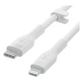 belkin boostcharge flex usb c cable with lightning connector 1m white extra photo 3