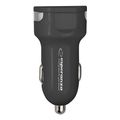 esperanza ezc110k car quick power charger 36w 2x usb a 18w extra photo 1
