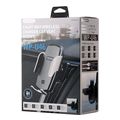 wireless charging holder for smartphone wk wp u46 black extra photo 2