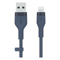 belkin caa008bt2mbl boost charge usb a lightning silicon cable 20m blue extra photo 1 belkin caa008bt2mbl boost charge usb a lightning silicon cable 20m blue extra photo 1