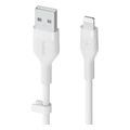 belkin caa008bt2mwh boost charge usb a lightning silicon cable 20m white extra photo 1 belkin caa008bt2mwh boost charge usb a lightning silicon cable 20m white extra photo 1