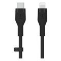 belkin caa009bt2mbk boost charge usb c lightning silicon cable 20m black extra photo 1