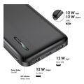 logilink mobile power bank lipo 10000mah usb c in out black extra photo 5
