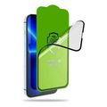 bestsuit flexible hybrid glass 5d for apple iphone 16 plus black extra photo 2