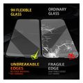 bestsuit flexible hybrid glass 5d for apple iphone 16 plus black extra photo 4
