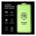 bestsuit flexible hybrid glass 5d for apple iphone 16 pro max black extra photo 7