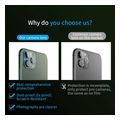 bestsuit flexible hybrid glass for apple iphone 16 pro 16 pro max camera lenses extra photo 2