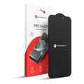 forcell privacy glass for iphone 15 black extra photo 2
