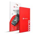 forcell privacy glass for iphone 15 black extra photo 3