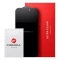 forcell privacy glass for iphone 15 black extra photo 4