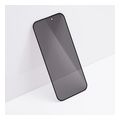 forcell privacy glass for iphone 15 black extra photo 6