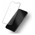 forcell ultra clear glass for iphone 15 plus black extra photo 5