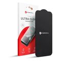 forcell ultra clear glass for iphone 15 plus black extra photo 7