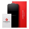 forcell ultra clear glass for iphone 15 plus black extra photo 8