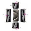 hoco tempered glass 360 degree for iphone 15 extra photo 1