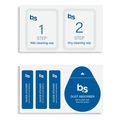 blue star tempered glass for xiaomi redmi note 14 t black extra photo 1