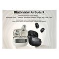 blackview enc bt54 airbuds 9 led screen with charging dock black airbuds9 b extra photo 1
