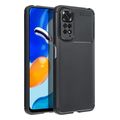 case carbon premium for xiaomi redmi note 14 pro plus 5g black extra photo 1
