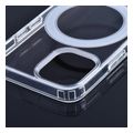 clear mag cover case compatible with magsafe for samsung s24 fe transparent extra photo 4