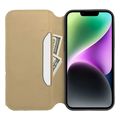 dual pocket book case for xiaomi redmi note 14 5g gold extra photo 3