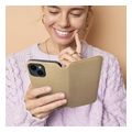 dual pocket book case for xiaomi redmi note 14 5g gold extra photo 5