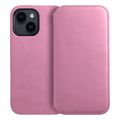 dual pocket book case for xiaomi redmi note 14 5g light pink extra photo 1