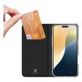 dux ducis wallet case skin pro for iphone 16 black extra photo 1