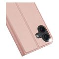 dux ducis wallet case skin pro for iphone 16 plus rose extra photo 1