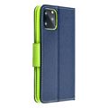 fancy book case for xiaomi redmi note 14 pro 5g 14 pro plus 5g navy lime extra photo 5