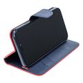 fancy book case for xiaomi redmi note 14 pro 5g 14 pro plus 5g red navy extra photo 3