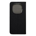 sensitive book case for xiaomi redmi note 14 pro 5g 14 pro plus 5g black extra photo 1