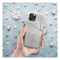 shining case for xiaomi redmi note 14 pro 5g silver extra photo 1