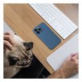 silicone mag cover case compatible with magsafe for iphone 16 blue extra photo 7