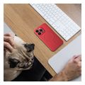silicone mag cover case compatible with magsafe for iphone 16 plus red extra photo 6