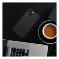 silicone mag cover case compatible with magsafe for iphone 16 pro black extra photo 4